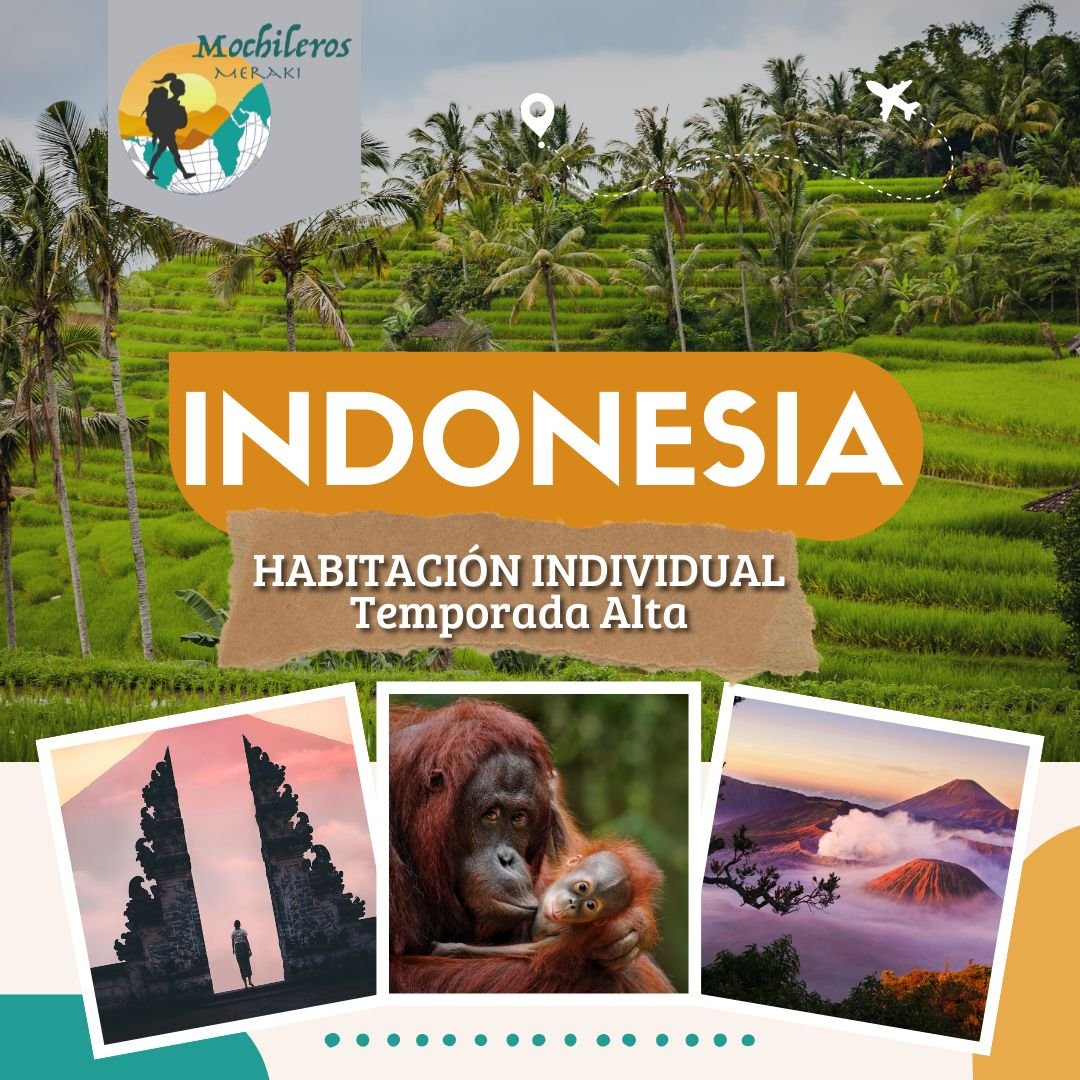 Indonesia – Habitación Individual – Temporada Alta