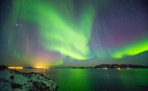 auroras boreales en Laponia