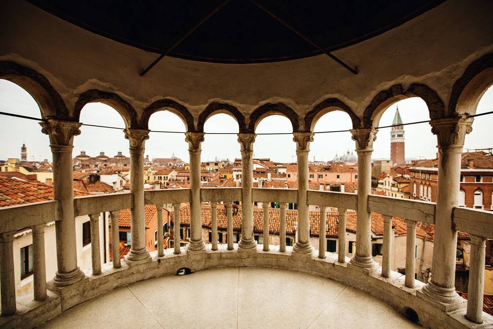 palacio scala contarini del bovolo en Venecia