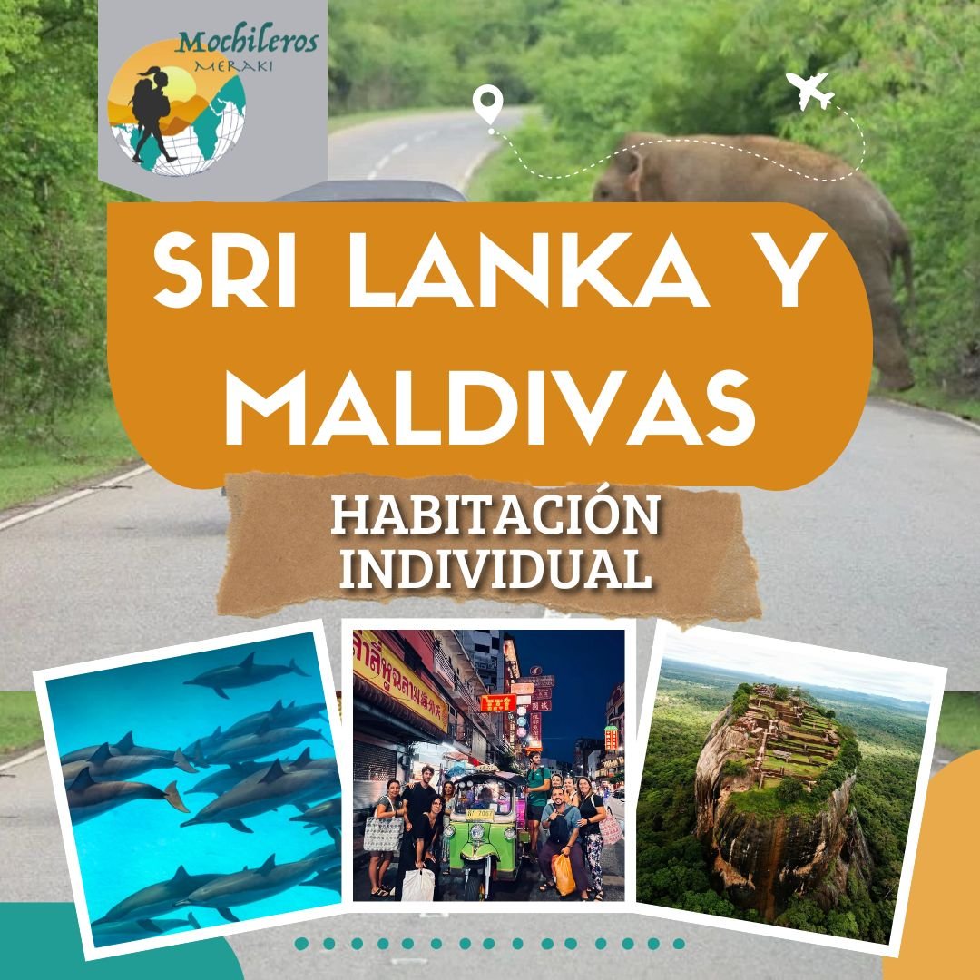 Sri Lanka y Maldivas – Habitación Individual (ambas Sri Lanka y Maldivas)