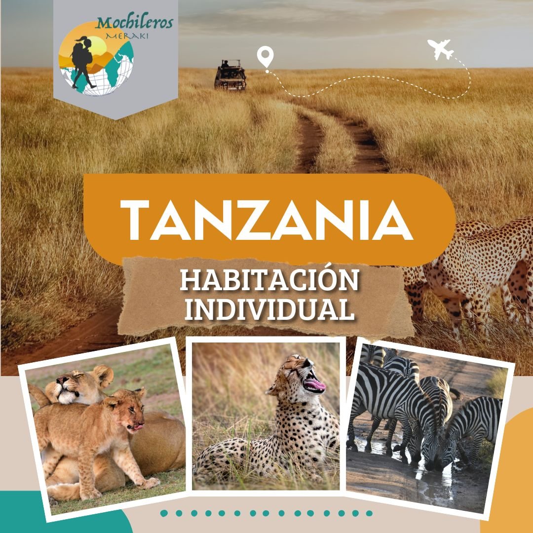 Tanzania  – Habitación Individual
